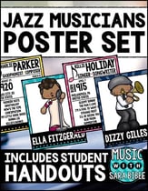 Jazz Musicians Posters Digital Resources